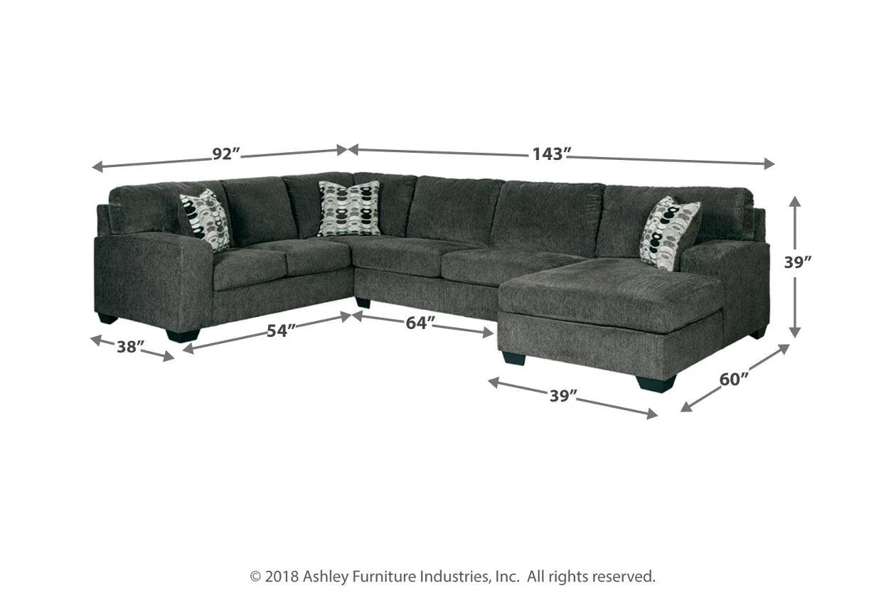 Ballinasloe Sectional Sofa - Furniture Empire